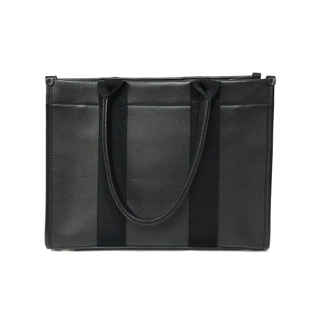 Balenciaga Tote Bag Leather Black - Picture 3 of 6